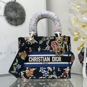 Lady Dior Embroidery Series Bag