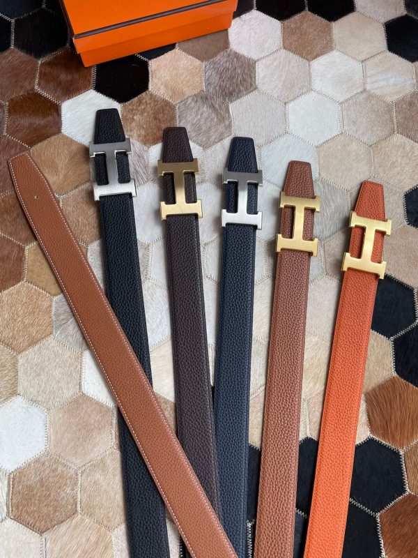 Hermes H Leather Belts