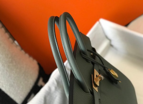 Hermes Birkin Almond Green Bag Unboxing