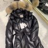 Moncler Knee-Length Down Coat Styling Tips