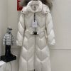 Moncler Winter Fashion: Women's Knee-Length Down Coat