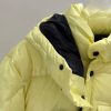 Moncler Quilted Yellow Jacket: Fashion Inspiration